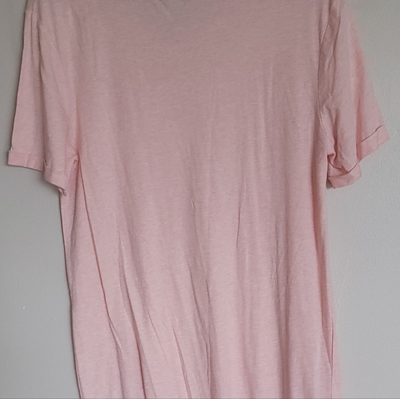 CHARLIE PAIGE V NECK KNOT HEM DRESS PINK SIZE S/M NWT - Picture 7 of 9